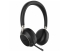 Yealink TEAMS-BH76-CH-BL headphones/headset Wireless Head-band Calls/Music USB Type-A Bluetooth Charging stand Black
